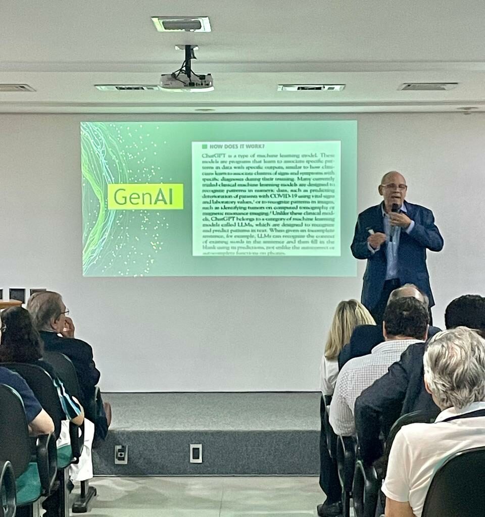 Palestra sobre Inteligência Artificial na medicina inaugura CITS da AML
