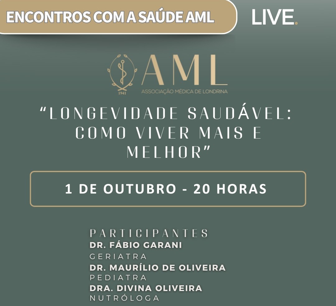‘Encontros com a Saúde AML’ debate a longevidade saudável no Dia do Idoso